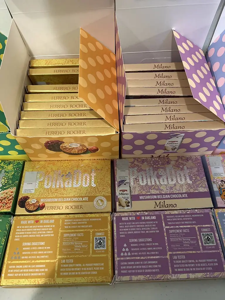 Polkadot Mushroom Chocolate Box - Image 2