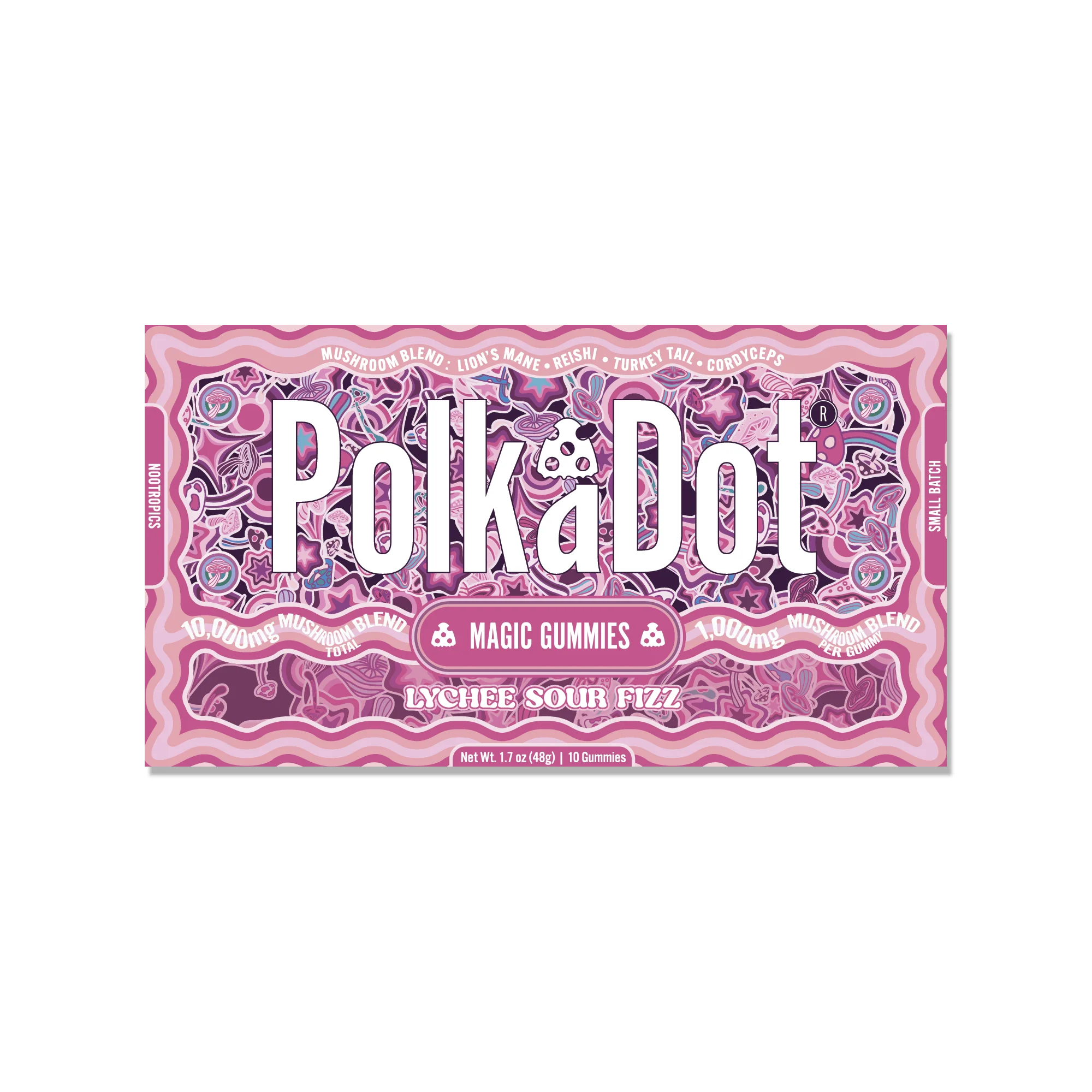 Sour Lychee Fizz Gummies