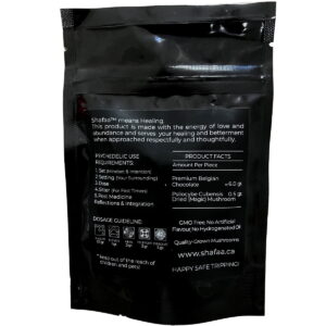 Shafaa Macrodosing Magic Mushroom Dark Chocolate Edibles