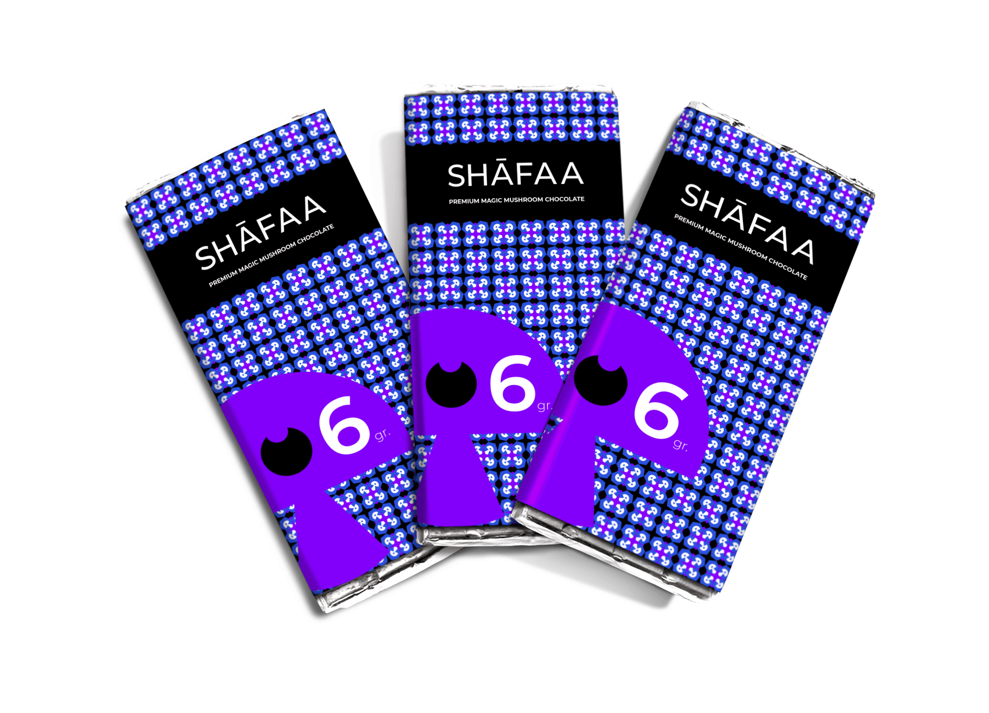 Magic mushrooms in chocolate - Shafaa Penis Envy Dark